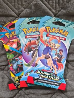 Pokémon TCG Booster Packs - Journey Together (Blue)